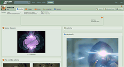 Desktop Screenshot of mantna.deviantart.com