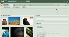 Desktop Screenshot of moncha.deviantart.com