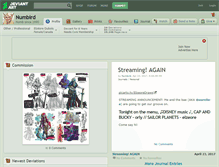 Tablet Screenshot of numbird.deviantart.com