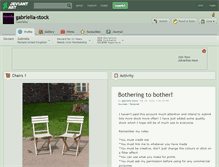 Tablet Screenshot of gabriella-stock.deviantart.com