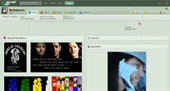 Desktop Screenshot of barbaspwns.deviantart.com