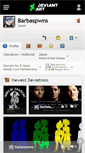 Mobile Screenshot of barbaspwns.deviantart.com