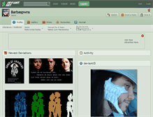 Tablet Screenshot of barbaspwns.deviantart.com