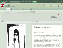Tablet Screenshot of feefagot.deviantart.com