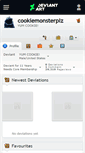 Mobile Screenshot of cookiemonsterplz.deviantart.com