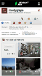 Mobile Screenshot of moldygrape.deviantart.com