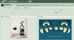 Desktop Screenshot of kan-ryukai.deviantart.com
