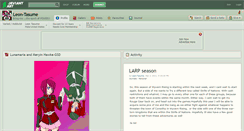 Desktop Screenshot of leon-tasume.deviantart.com