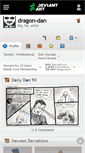 Mobile Screenshot of dragon-dan.deviantart.com