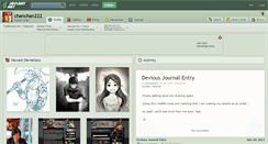 Desktop Screenshot of chanchan222.deviantart.com