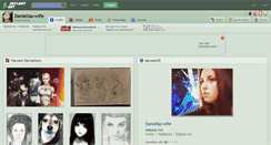 Desktop Screenshot of daniellas-wife.deviantart.com