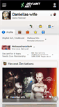 Mobile Screenshot of daniellas-wife.deviantart.com