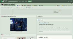 Desktop Screenshot of homunculii-united.deviantart.com