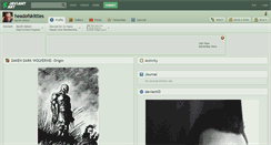 Desktop Screenshot of headofskittles.deviantart.com