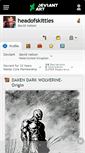 Mobile Screenshot of headofskittles.deviantart.com