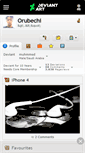 Mobile Screenshot of orubechi.deviantart.com