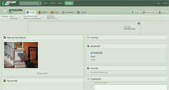 Desktop Screenshot of grizzly666.deviantart.com
