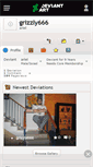 Mobile Screenshot of grizzly666.deviantart.com