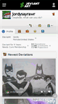 Mobile Screenshot of jordysayrawr.deviantart.com