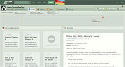Desktop Screenshot of hero-savestheday.deviantart.com