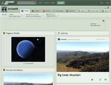 Tablet Screenshot of krickettt.deviantart.com
