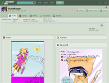 Tablet Screenshot of inunekosan.deviantart.com