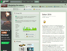 Tablet Screenshot of dibujantes-de-autos.deviantart.com