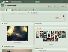 Tablet Screenshot of erigadgreatwood.deviantart.com