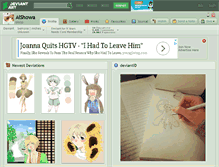 Tablet Screenshot of aishowa.deviantart.com