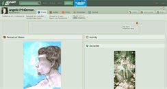 Desktop Screenshot of angelic1994demon.deviantart.com