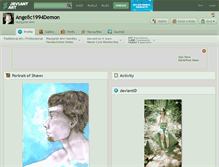 Tablet Screenshot of angelic1994demon.deviantart.com