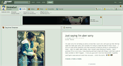 Desktop Screenshot of dimiragurl.deviantart.com