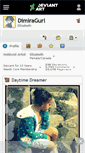 Mobile Screenshot of dimiragurl.deviantart.com