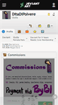 Mobile Screenshot of ditadipolvere.deviantart.com