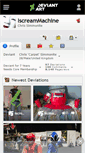 Mobile Screenshot of iscreammachine.deviantart.com
