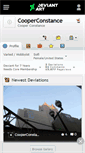Mobile Screenshot of cooperconstance.deviantart.com