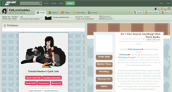 Desktop Screenshot of catluvscookies.deviantart.com