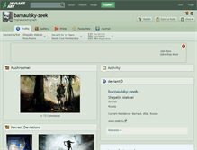 Tablet Screenshot of barnaulsky-zeek.deviantart.com