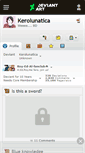 Mobile Screenshot of kerolunatica.deviantart.com