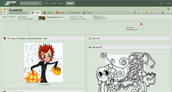 Desktop Screenshot of invaderlix.deviantart.com