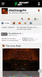Mobile Screenshot of missorange94.deviantart.com