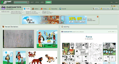 Desktop Screenshot of musicluver1616.deviantart.com