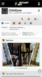 Mobile Screenshot of chibidyne.deviantart.com