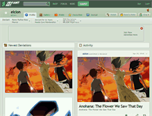 Tablet Screenshot of elclon.deviantart.com