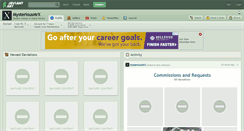 Desktop Screenshot of mysteriousmrx.deviantart.com