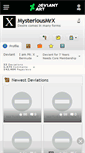 Mobile Screenshot of mysteriousmrx.deviantart.com