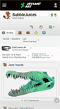 Mobile Screenshot of bubblejuices.deviantart.com