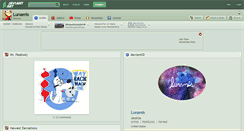 Desktop Screenshot of lunamis.deviantart.com