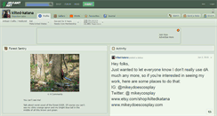 Desktop Screenshot of kilted-katana.deviantart.com