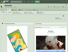 Tablet Screenshot of kemurai6.deviantart.com